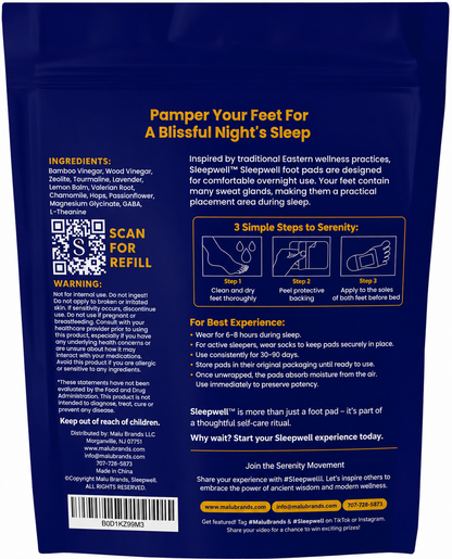 Sleepwell Detox Foot Pads