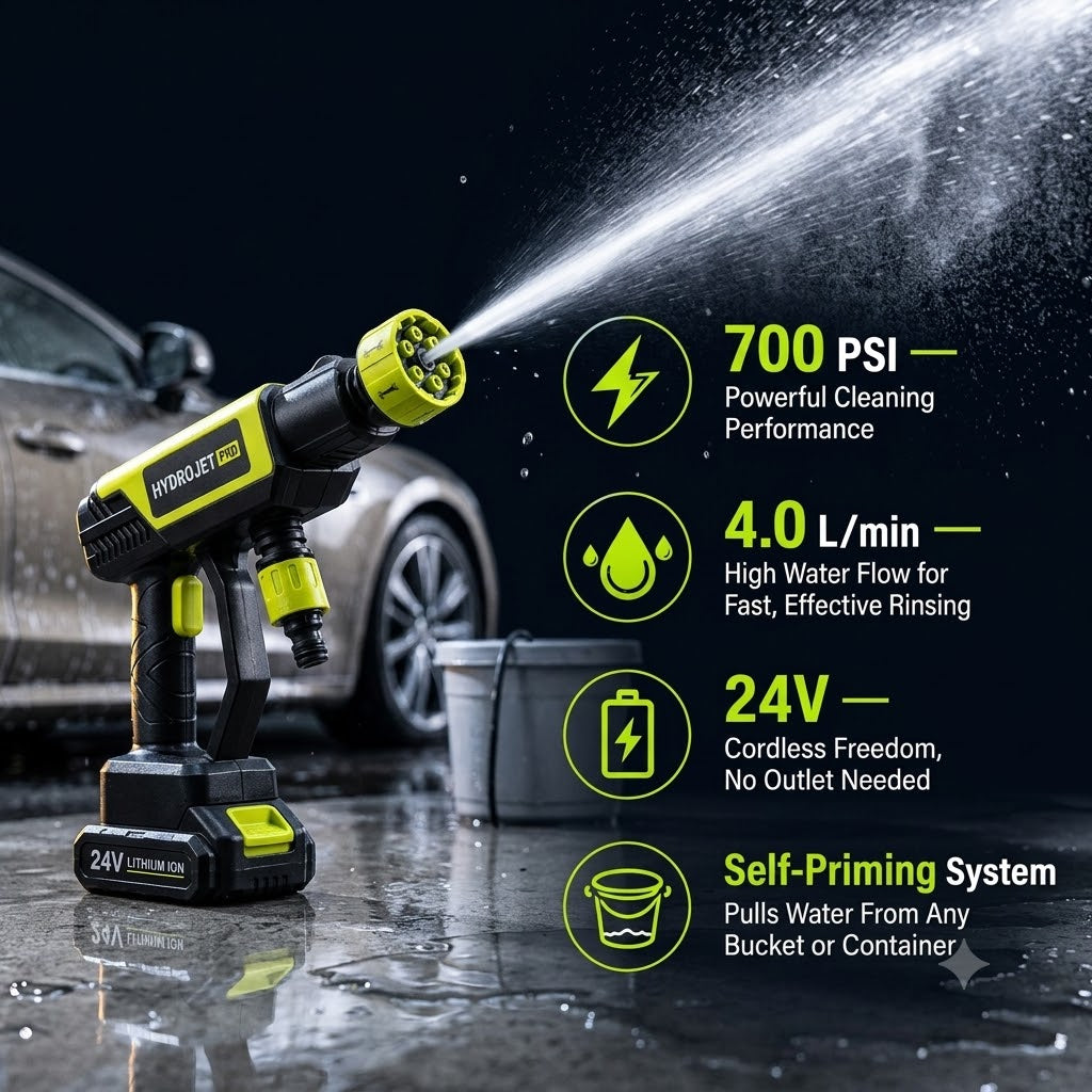 HYDROJET™ PRO CORDLESS PRESSURE WASHER